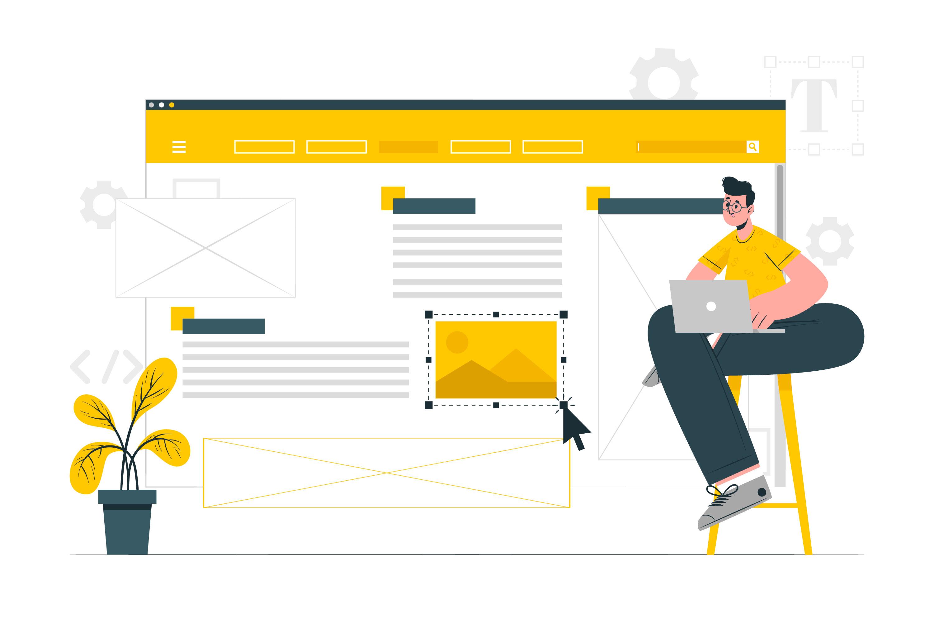 خدمات طراحی وبسایت